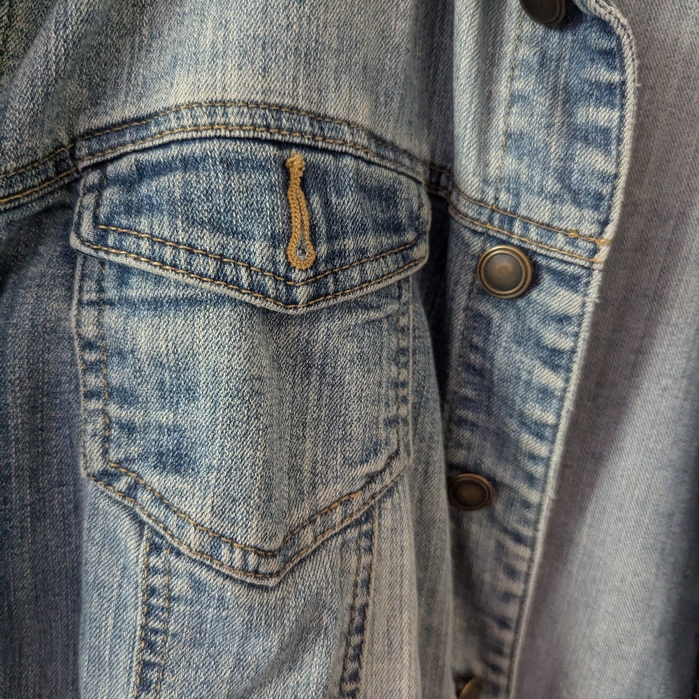 Cropped Jean Jacket